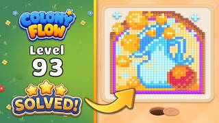 Colony Flow! - Level 93 Walkthrough 🧩 | Solution & Gameplay (ABI GAMES) 🐜