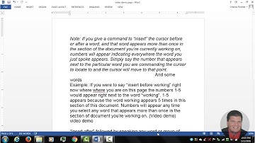 How to save your document hands free using Dragon naturally speaking voice recognition
