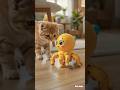 Mainan Gurita Lucu Dan si Kucing | cute yellow octopus toy #mainangurita #octopus
