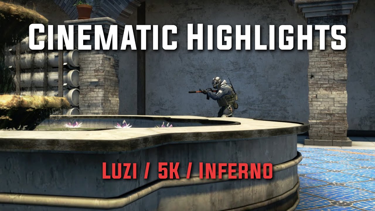 CS:GO - Cinematic Highlights / Luzi 5K on Inferno - YouTube