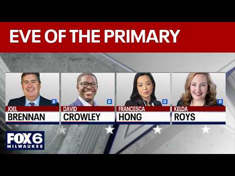 Wisconsin governor race: Candidates speak on eve of the primary | FOX6 News Milwaukee