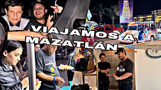 VIAJAMOS A MAZATLÁN AL CARNAVAL 2024 EL POLLO, PITIN, PAUL Y YO🎊🎉/MAYVE CASTRO‼️