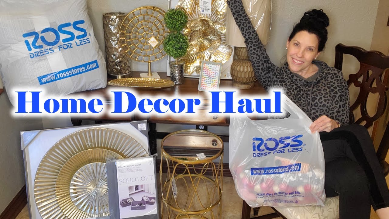 ROSS HOME DÉCOR HAUL | BUDGET SHOPPING HAUL | NEW FOR 2022 | GLAM HOME DECORATION IDEAS FOR LESS