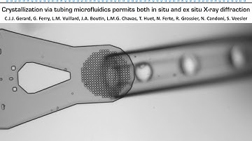 Crystallization via tubing microfluidics