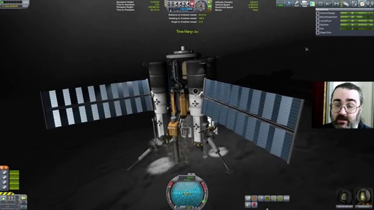 Kerbal Space Program: Heading towards a crashed UFO - YouTube