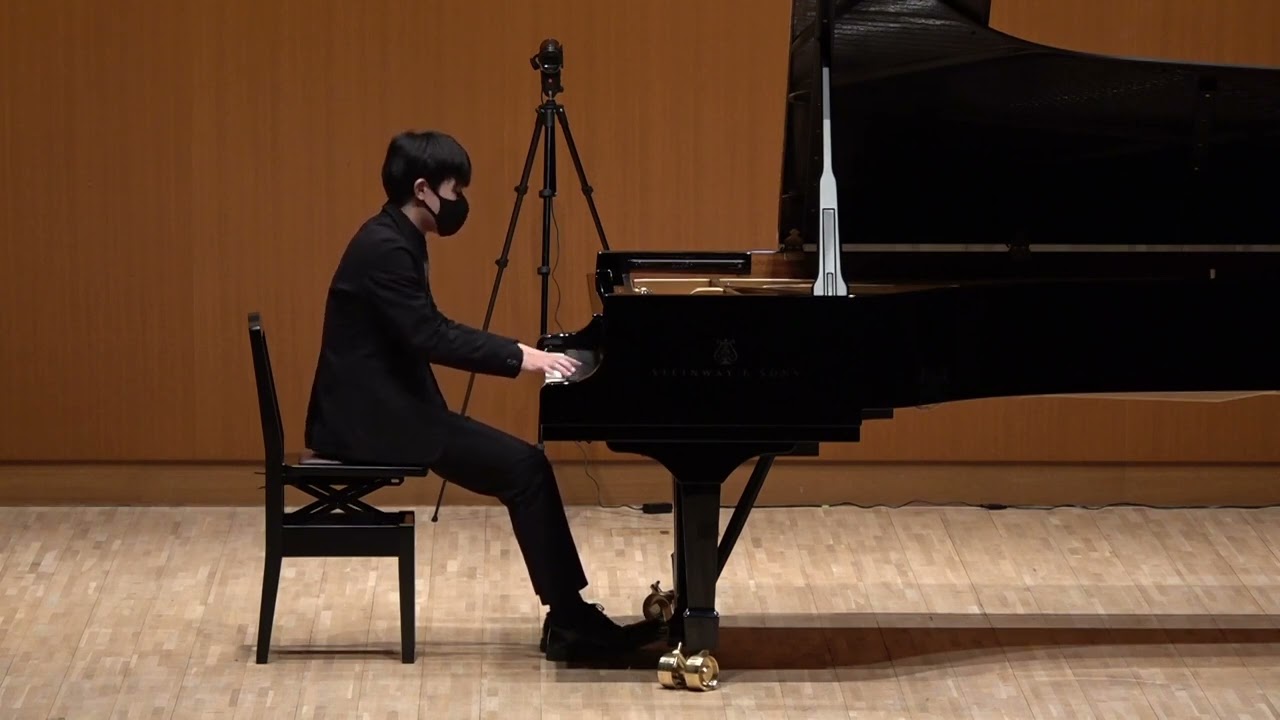 全日本ピアノコンクール2022 中学生部門 銅賞 髙橋 玲広 - YouTube
