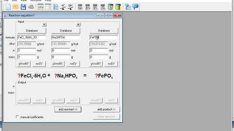 calculating theoretical amount of FePO4