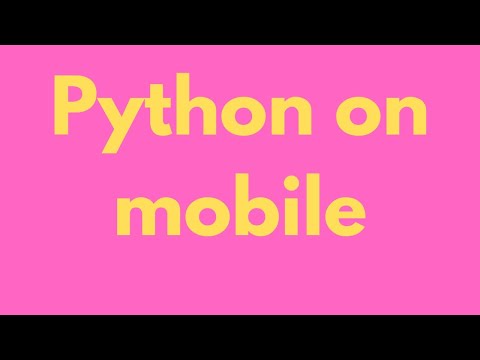 Run a python program in android mobile | Tutorial | Tamil