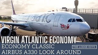 VIRGIN ATLANTIC REVIEW ECONOMY CLASSIC ON AIRBUS 330 MANCHESTER TO FLORIDA