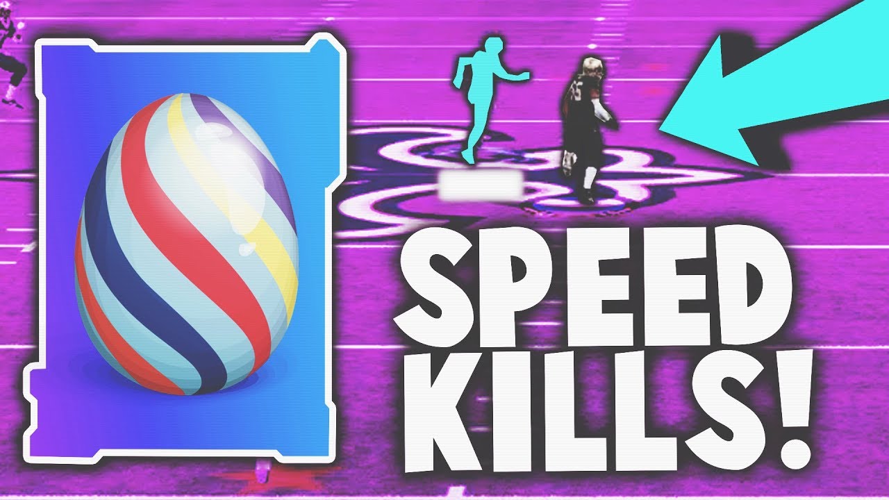 SECRET EASTER PLAYER WITH CRAZY SPEED! Madden 18 Ultimate Team