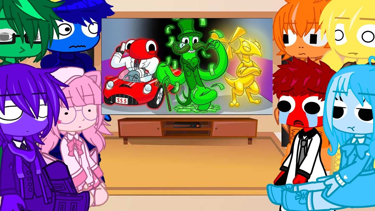 Rainbow Friends Chapter 2 React To Rainbow Friends Becomes