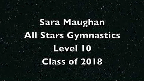 Sara Maughan Gymnastics 2016-2017