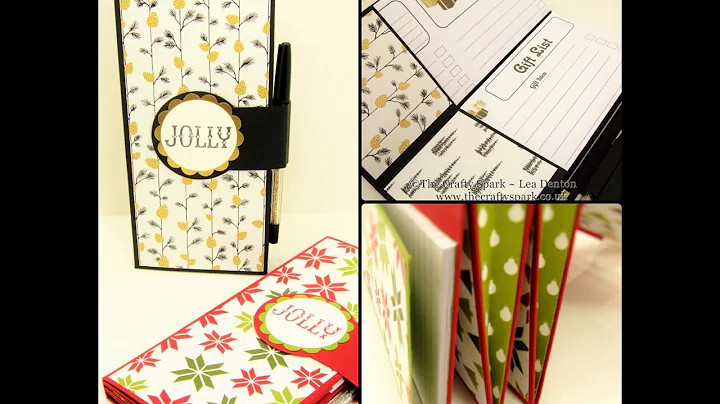 The Ultimate Christmas Organiser Wallet Stampin Up UK - part 1 of 2