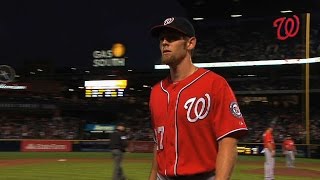 WSH@ATL: Strasburg ejected in the second inning