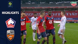 Losc Lille - Fc Lorient 4 - 0 - Highlights - Losc - Fcl 2020-2021