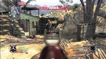 Call of Duty: Black Ops TDM on Firing Range with AK74U Rapid Fire