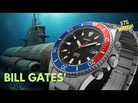 I Snagged Bill Gates' Favorite Watch for $75! (Casio Duro Pepsi
