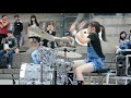 Wowcute girl moves like jagger  drum cover