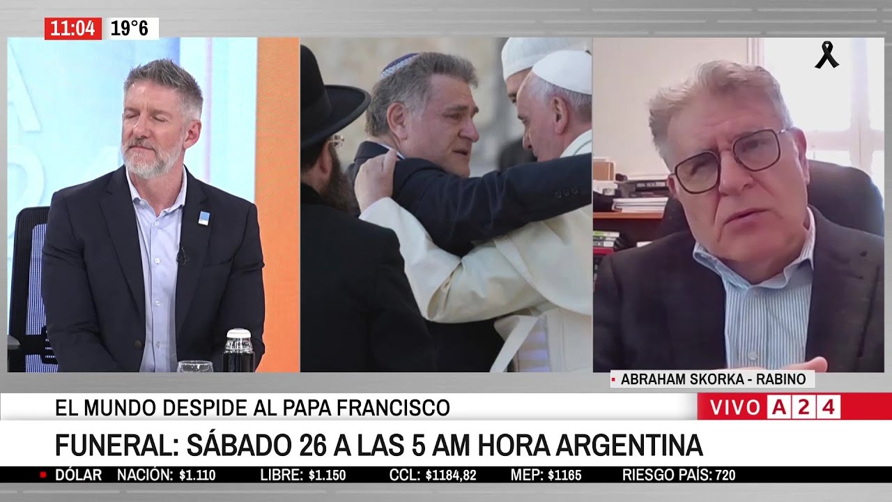 ⚫ LA MUERTE DEL PAPA FRANCISCO: LA RELACIÓN CON EL RABINO ABRAHAM SKORKA