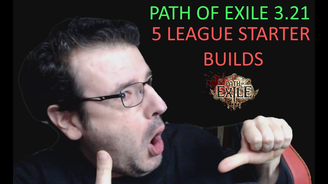 POE 3.21 5 TOP LEAGUE STARTERS. YouTube