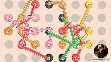 Level 596, 597, 598, 599 & 600 | Rope Untie : Tangle Master | #gameplay | Kaish