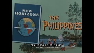 1960S Pan Am Airlines Manila Philippines Travelogue Movie 61964