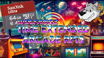 64gb Raspberry Pi 5 Arcade Cab Build from Wolfanoz "Time Extended Arcade" - CoinOps Pi5 PFFFTTTT !