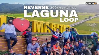 REVERSE LAGUNA LOOP | 200km Bike all the way | Fatbikerph