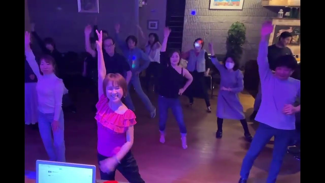 2026.2.6🌈和歌山サルサアミーゴ12周年パーティー de みんなでfoot looseを踊ったよ🎵🎵🎵