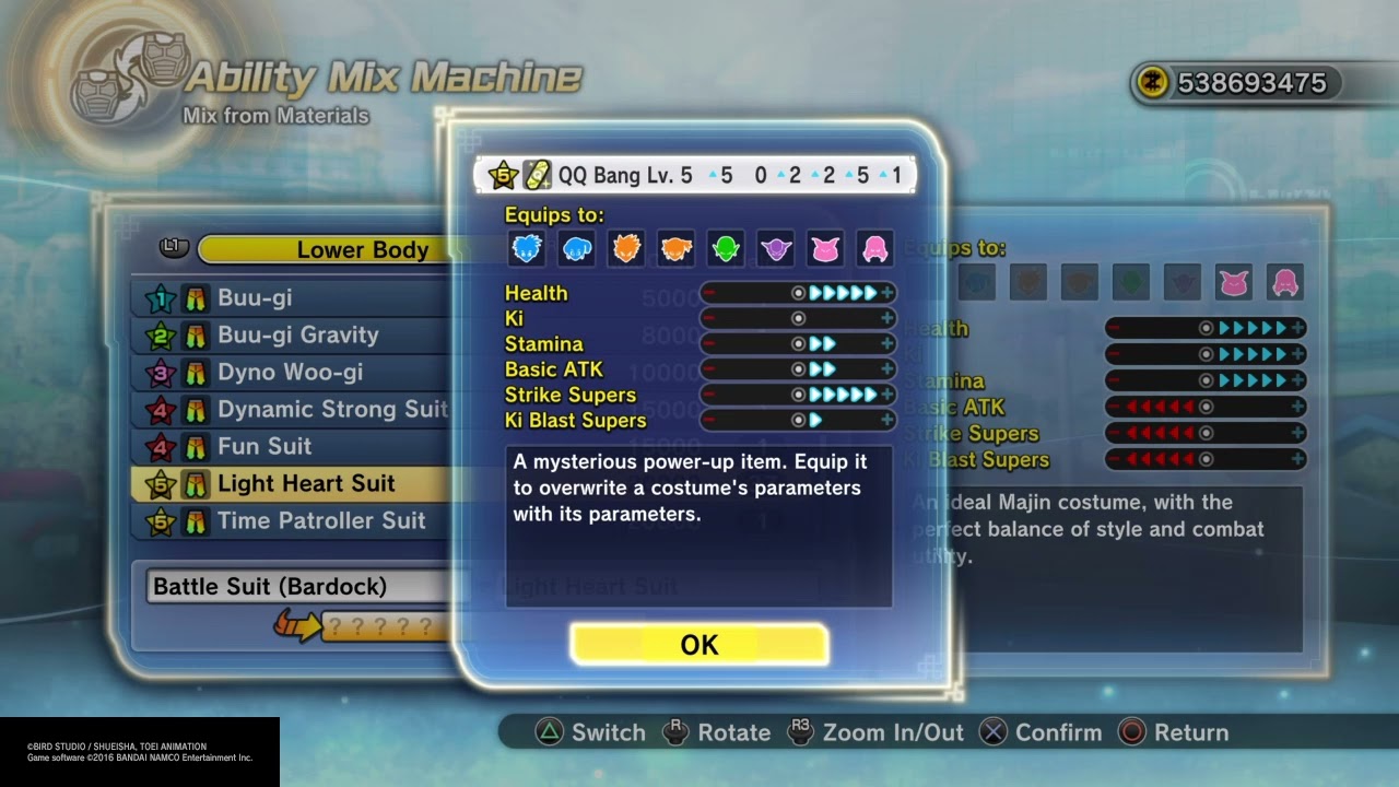 BEST QQ BANG LEVEL 6 RECIPE (Part 9) Dragon Ball Xenoverse 2 YouTube