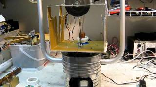 Stirling Engine Running With A Piston