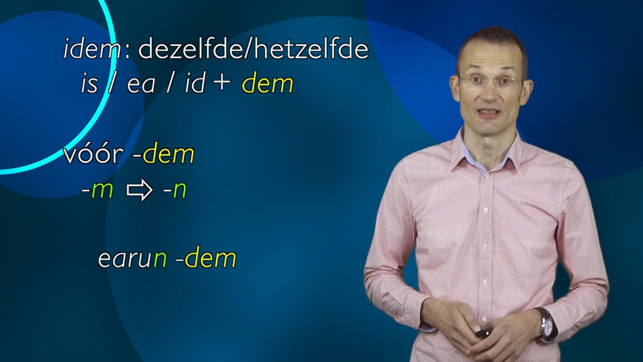 videoles Caesar H21: is, ea, id en idem