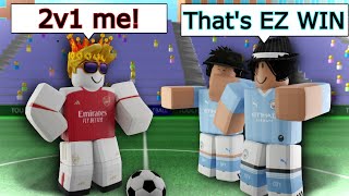 TOXIC Kids Were MAD... so I 1v2'd them (Touch Football Roblox) by OK Kirby  10,685 views 2 days ago 8 minutes, 6 seconds