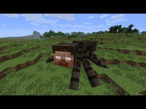 Herobrine Spiders are Nasty