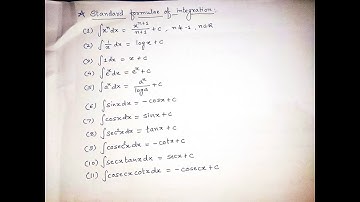 How to remember formulas of integration by Nikhilsir bbit