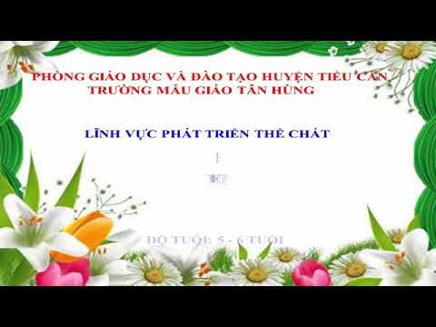 Video CHẠY THEO ĐƯỜNG DÍCH DẮC|Lĩnh vực phát triển thể chất... - youtube