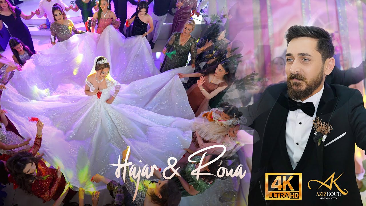 Daweta / Hajar & Roua : رقص شيخاني فنان مصطفى خالد #kurdischehochzeit