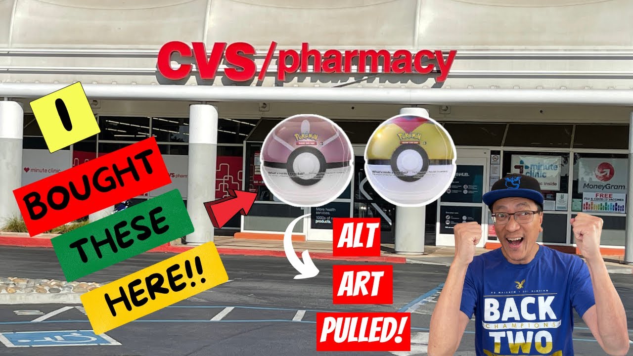 OPENING THE J21 POKEBALL TINS FOUND AT CVS! Pokemon Cards Restock ...