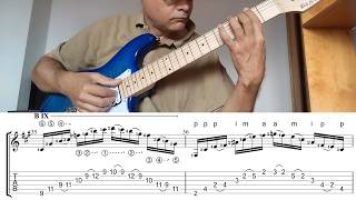 Estudio No.2 de Heitor Villa Lobos on Electric Guitar