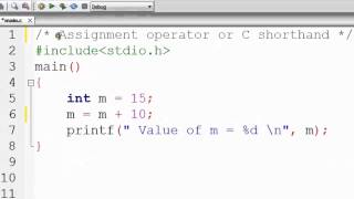 28. Assignment Operator or C Shorthand in C Programming (Hindi)