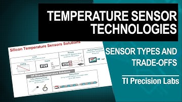 TI Precision Labs - Temperature Sensors: Temperature Sensor Technologies