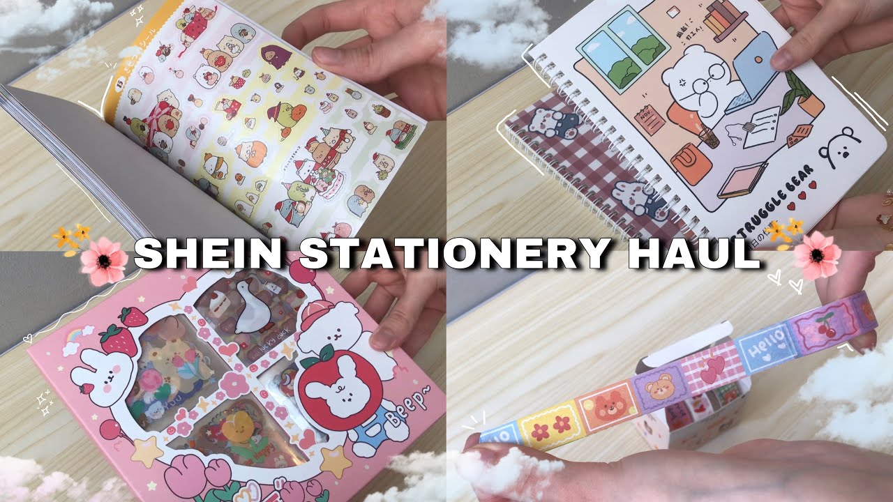 Shein Stationery Haul 2022 🍡 YouTube