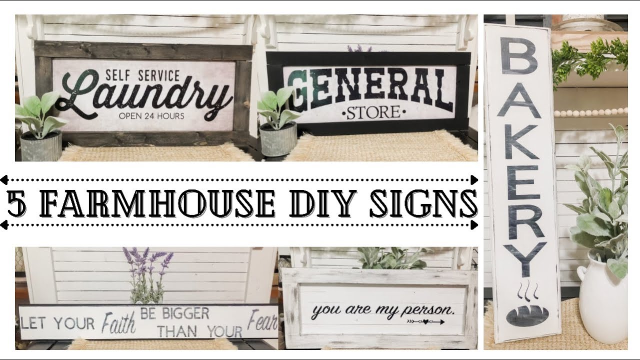 DIY Vertical Farmhouse Sign using Torch Paste - So Fontsy