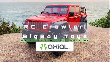 Axial SCX10 iii Jeep Gladiator JT 4WD RTR Test Run