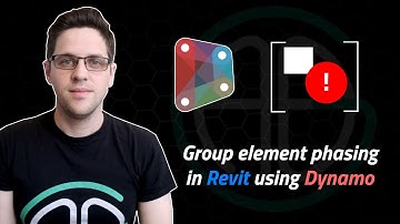 Group element phasing in Revit using Dynamo!