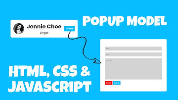 Awesome animated popup model box using HTML, CSS, & JavaScript #html #css #javascript