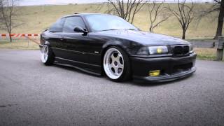 BMW E36 M3 Burnout.