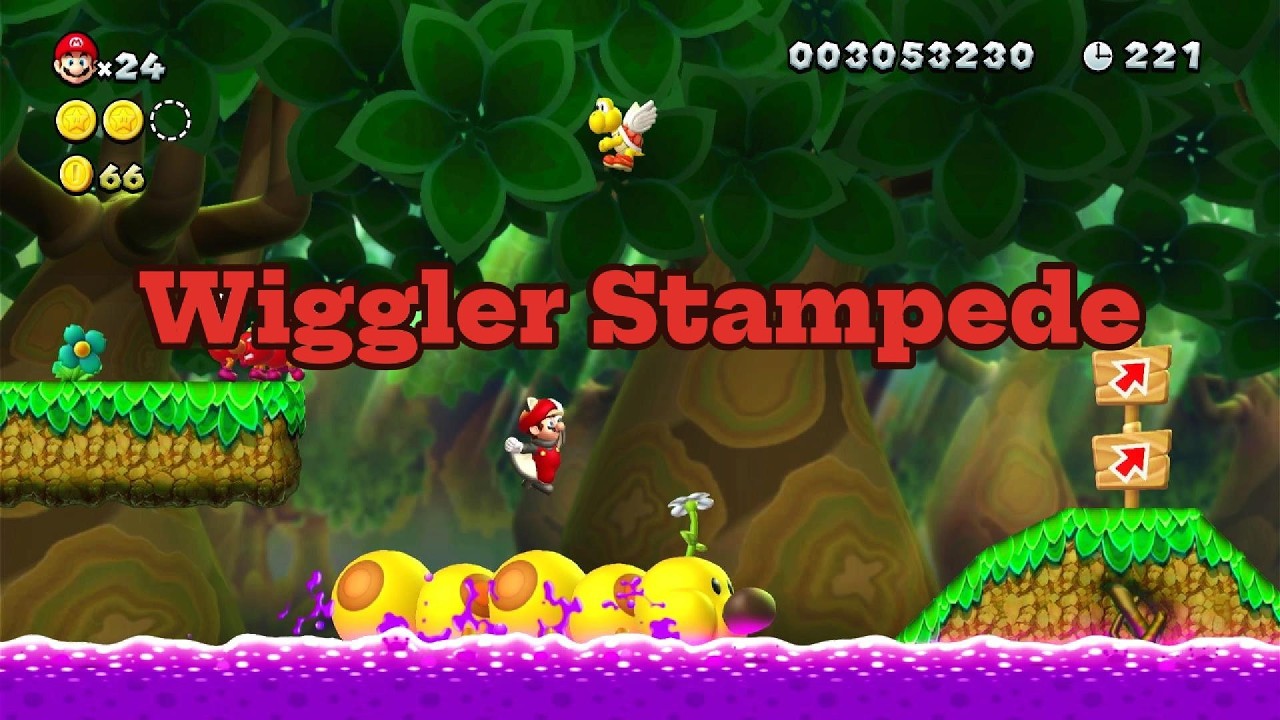 🐛Wiggler Stampede🐛 All StarCoins (No Commentary)