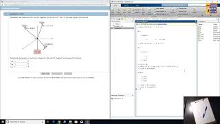 Statics HW 04.5: 3D Tension Freebody using 3D points. Matlab
