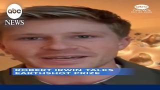 Robert Irwin talks Earthshot Prize
